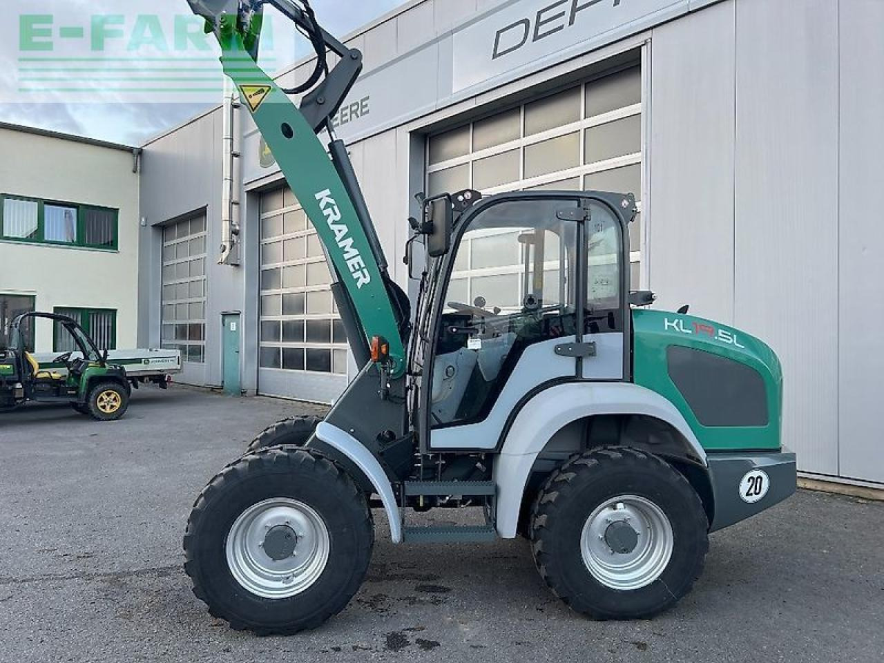 Kramer kl 19.5 - Μίνι εκσκαφέας: φωτογραφία 4 Kramer kl 19.5 - Μίνι εκσκαφέας: φωτογραφία 4