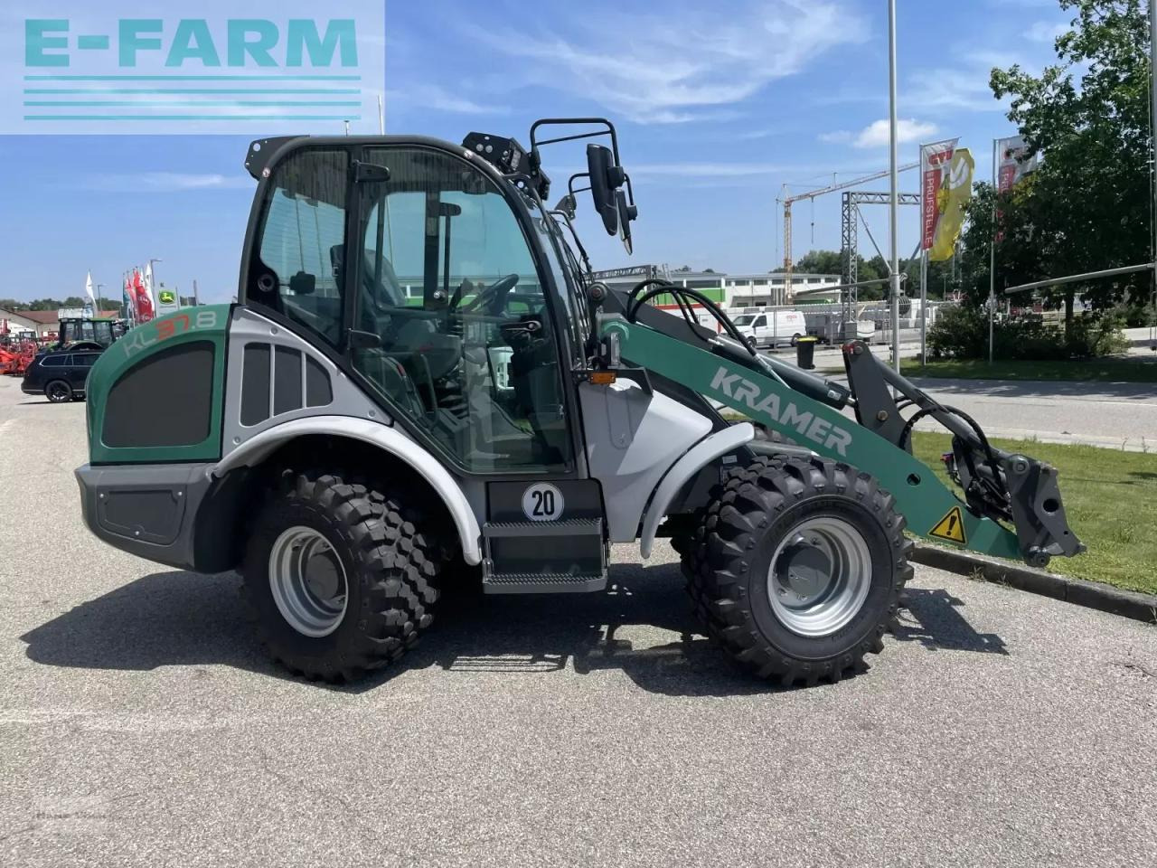 Kramer kl 37.8 - Ελαστιχοφόρος φορτωτής: φωτογραφία 5 Kramer kl 37.8 - Ελαστιχοφόρος φορτωτής: φωτογραφία 5