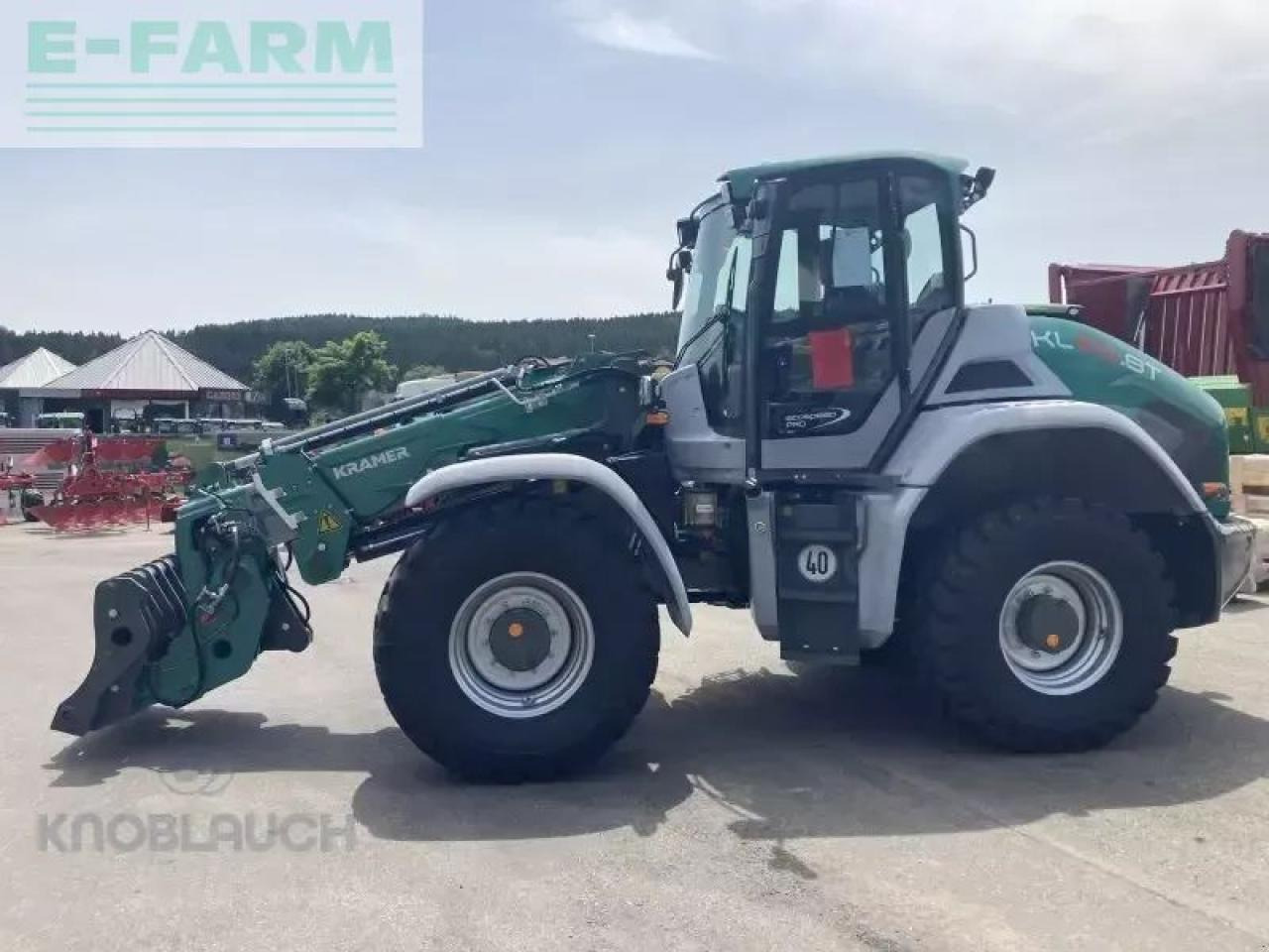 Kramer kl 55.8t - Τηλεσκοπικός φορτωτής: φωτογραφία 3 Kramer kl 55.8t - Τηλεσκοπικός φορτωτής: φωτογραφία 3