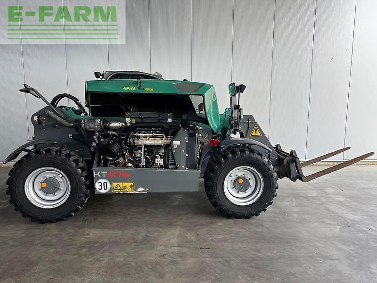 Kramer kt 276 - Τηλεσκοπικός φορτωτής: φωτογραφία 4 Kramer kt 276 - Τηλεσκοπικός φορτωτής: φωτογραφία 4