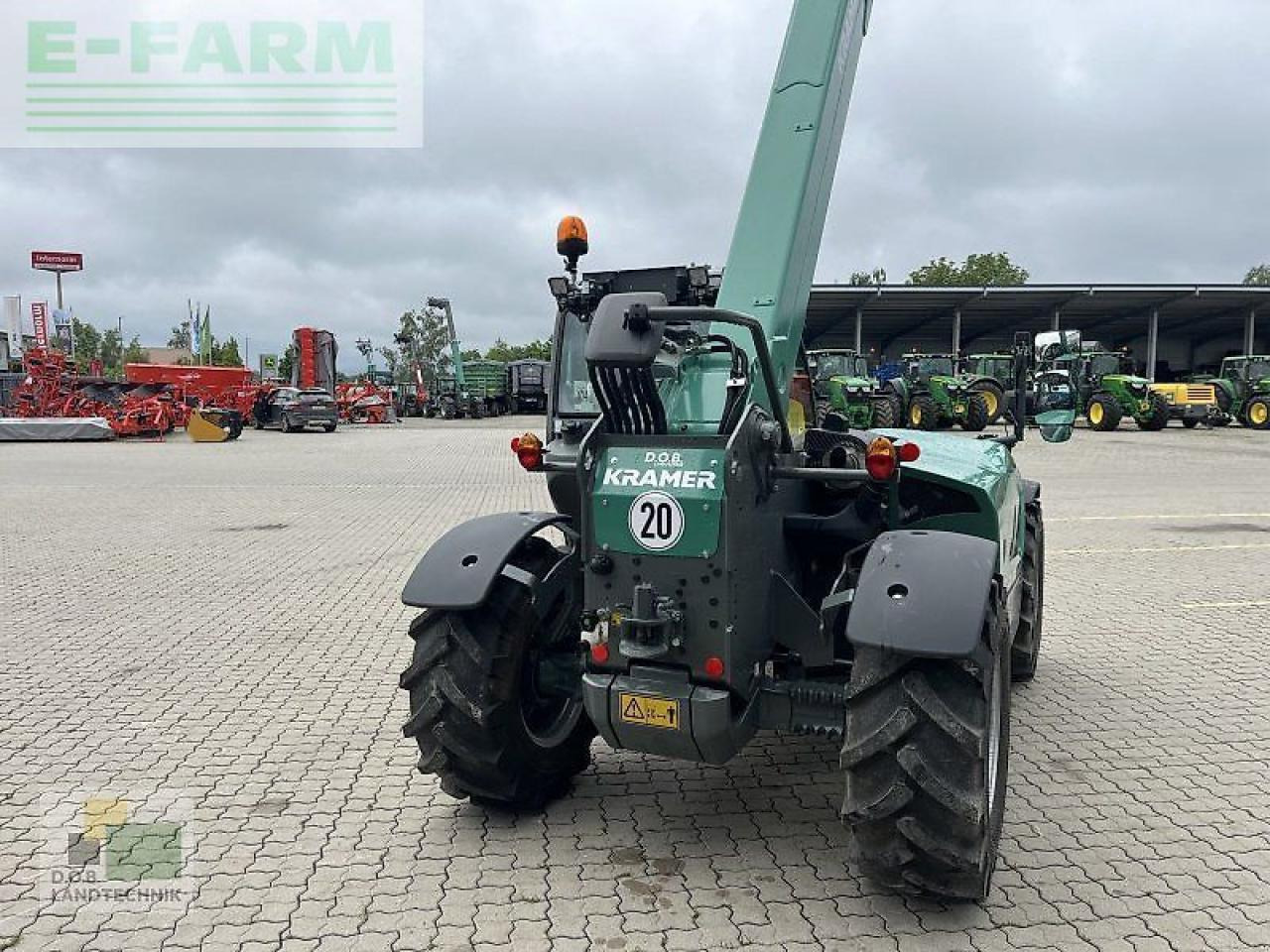 Kramer kt 276 - Τηλεσκοπικός φορτωτής: φωτογραφία 5 Kramer kt 276 - Τηλεσκοπικός φορτωτής: φωτογραφία 5