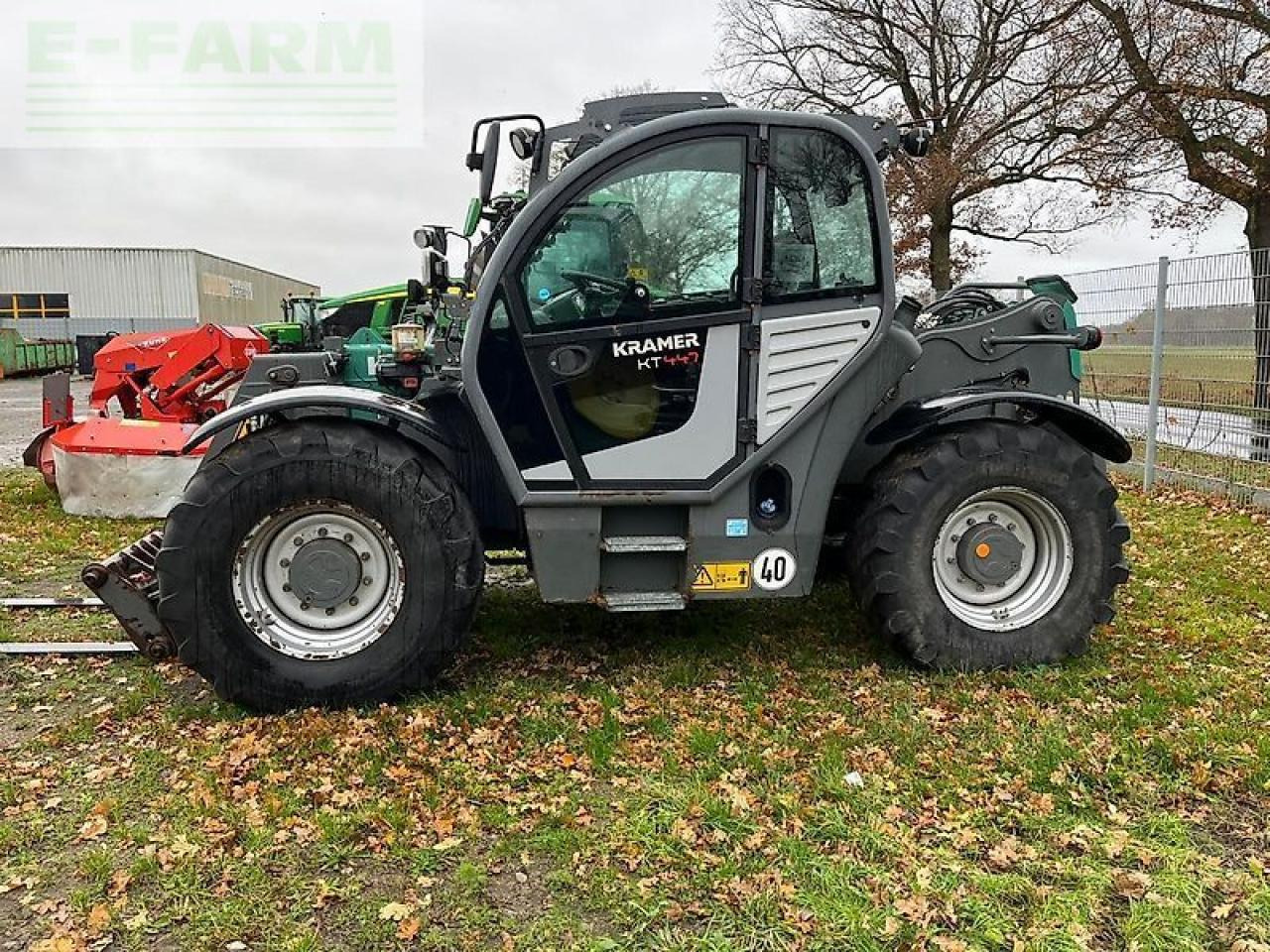 Kramer kt 447 - Τηλεσκοπικός φορτωτής: φωτογραφία 1 Kramer kt 447 - Τηλεσκοπικός φορτωτής: φωτογραφία 1