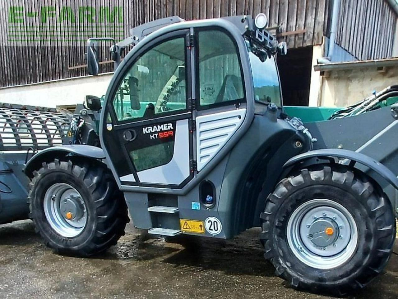 Kramer kt 559 - Τηλεσκοπικός φορτωτής: φωτογραφία 1 Kramer kt 559 - Τηλεσκοπικός φορτωτής: φωτογραφία 1