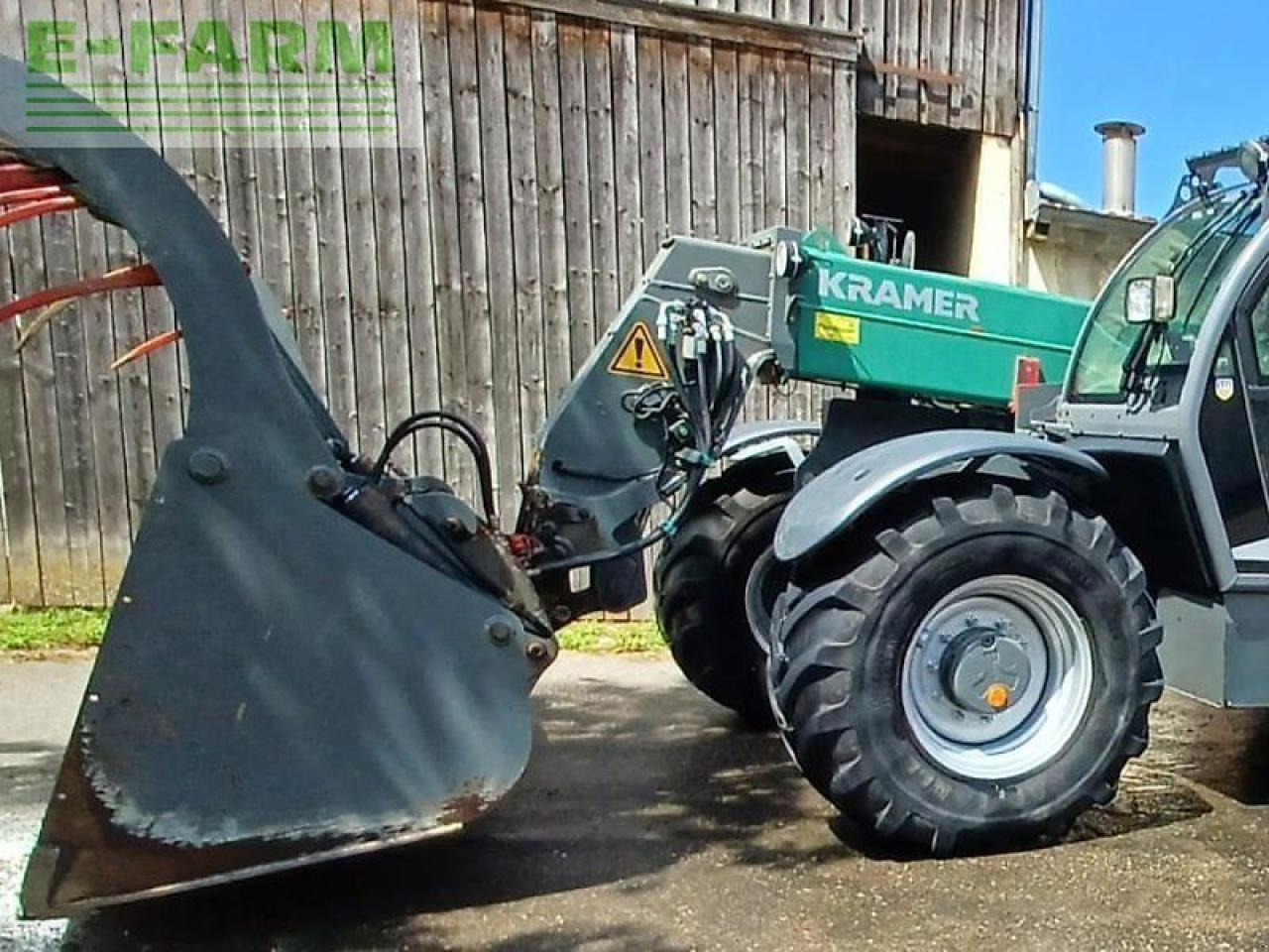 Kramer kt 559 - Τηλεσκοπικός φορτωτής: φωτογραφία 2 Kramer kt 559 - Τηλεσκοπικός φορτωτής: φωτογραφία 2