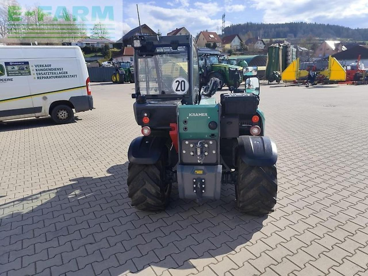 Kramer kt144e (t02-02) - Τηλεσκοπικός φορτωτής: φωτογραφία 4 Kramer kt144e (t02-02) - Τηλεσκοπικός φορτωτής: φωτογραφία 4