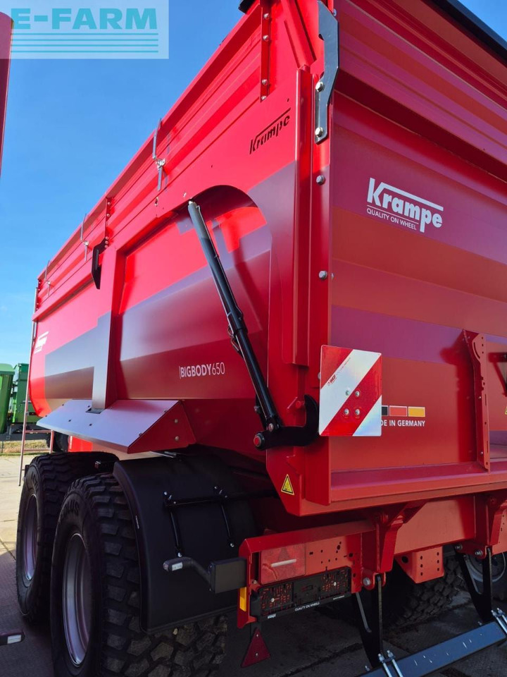 Krampe BB650 - Ανατρεπόμενη ρυμούλκα για τρακτέρ: φωτογραφία 2 Krampe BB650 - Ανατρεπόμενη ρυμούλκα για τρακτέρ: φωτογραφία 2