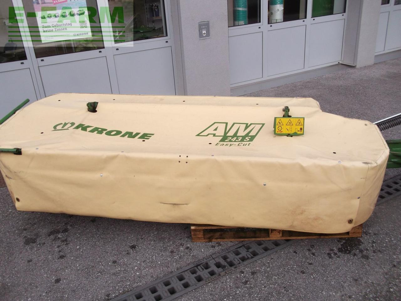 Krone am 243 s - Χορτοκοπτικό: φωτογραφία 2 Krone am 243 s - Χορτοκοπτικό: φωτογραφία 2