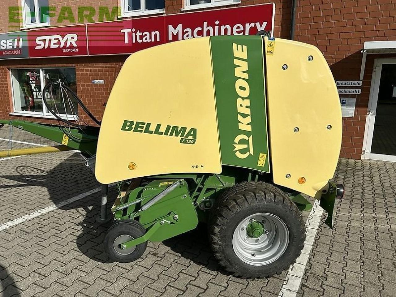 Krone bellima f 130 - Χορτοδετική μηχανή τετράγωνες μπάλες: φωτογραφία 3 Krone bellima f 130 - Χορτοδετική μηχανή τετράγωνες μπάλες: φωτογραφία 3