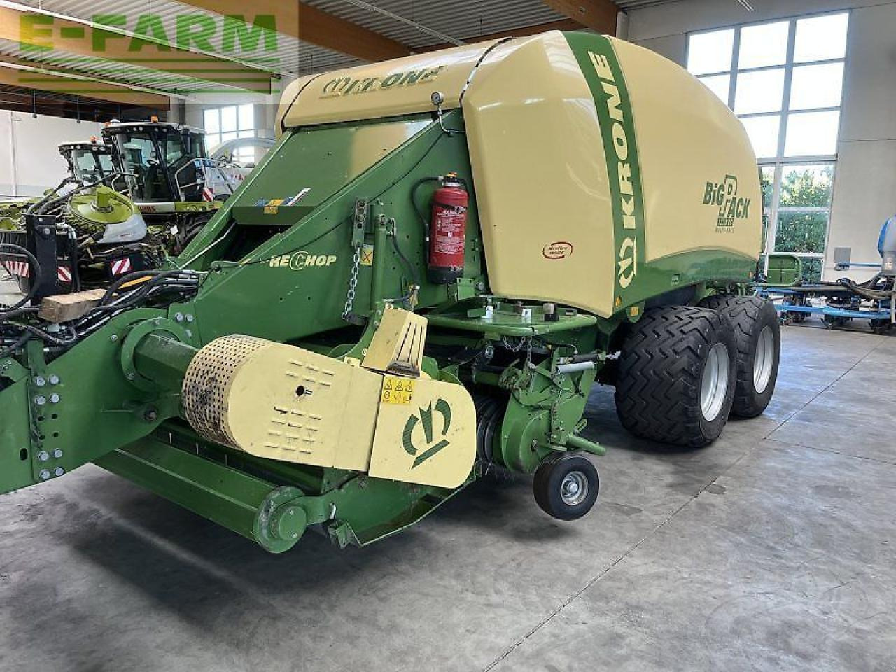 Krone big pack 1270 xc mit pre chop hächsler - Χορτοδετική μηχανή τετράγωνες μπάλες: φωτογραφία 1 Krone big pack 1270 xc mit pre chop hächsler - Χορτοδετική μηχανή τετράγωνες μπάλες: φωτογραφία 1