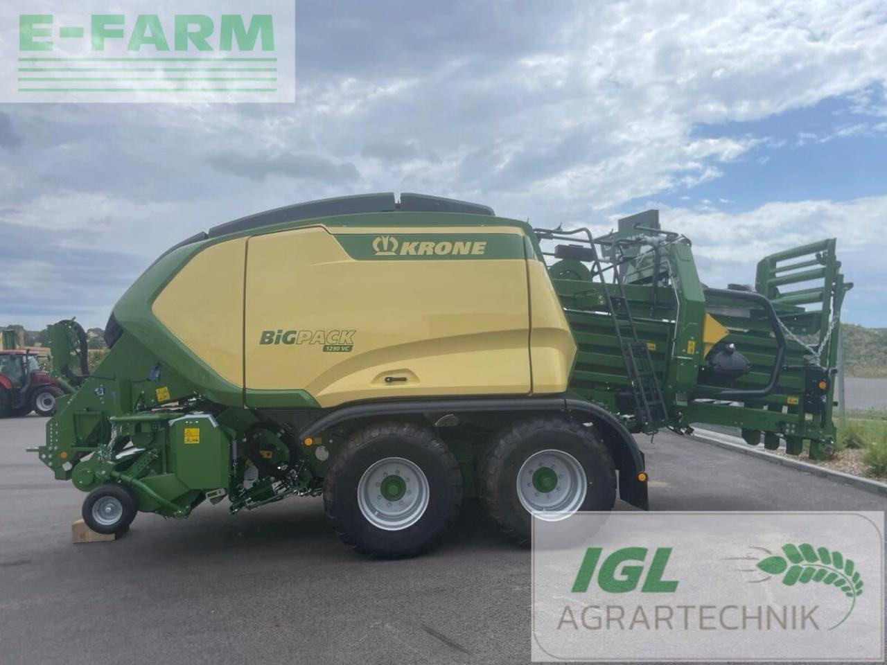Krone big pack 1290 vc (bp405-11) - Χορτοδετική μηχανή τετράγωνες μπάλες: φωτογραφία 3 Krone big pack 1290 vc (bp405-11) - Χορτοδετική μηχανή τετράγωνες μπάλες: φωτογραφία 3