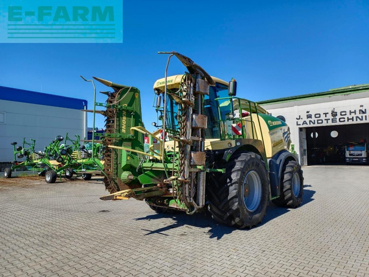 Krone big x 580 + easy flow 300s + easy collect 600-2 - Ενσιρωτική μηχανή: φωτογραφία 4 Krone big x 580 + easy flow 300s + easy collect 600-2 - Ενσιρωτική μηχανή: φωτογραφία 4