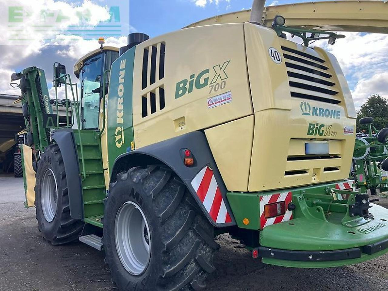 Krone big x 700 - Ενσιρωτική μηχανή: φωτογραφία 5 Krone big x 700 - Ενσιρωτική μηχανή: φωτογραφία 5