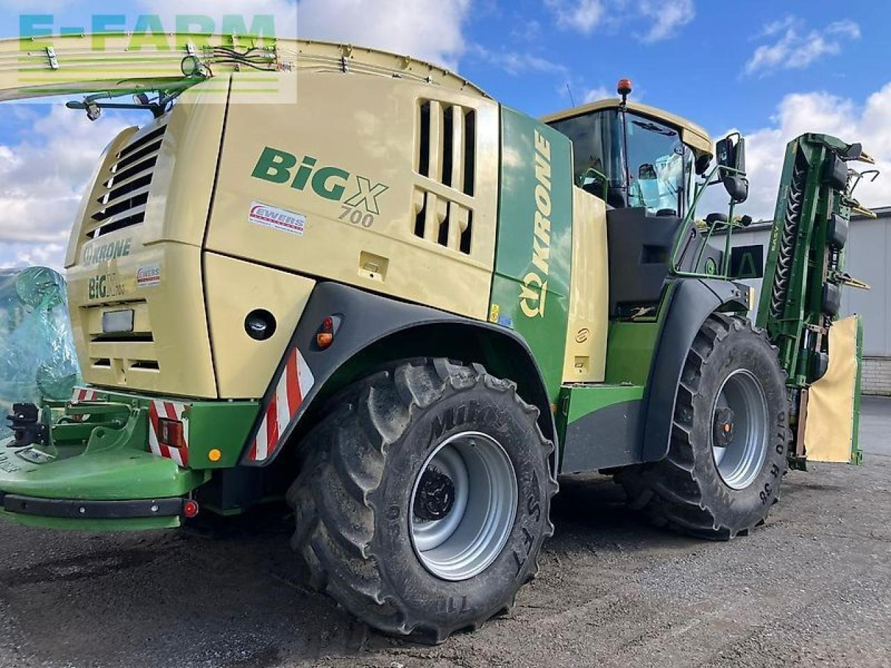 Krone big x 700 - Ενσιρωτική μηχανή: φωτογραφία 3 Krone big x 700 - Ενσιρωτική μηχανή: φωτογραφία 3