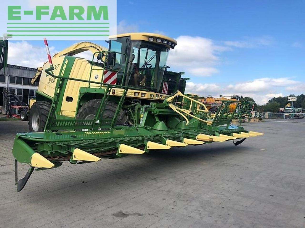 Krone big x v 12 - Ενσιρωτική μηχανή: φωτογραφία 1 Krone big x v 12 - Ενσιρωτική μηχανή: φωτογραφία 1