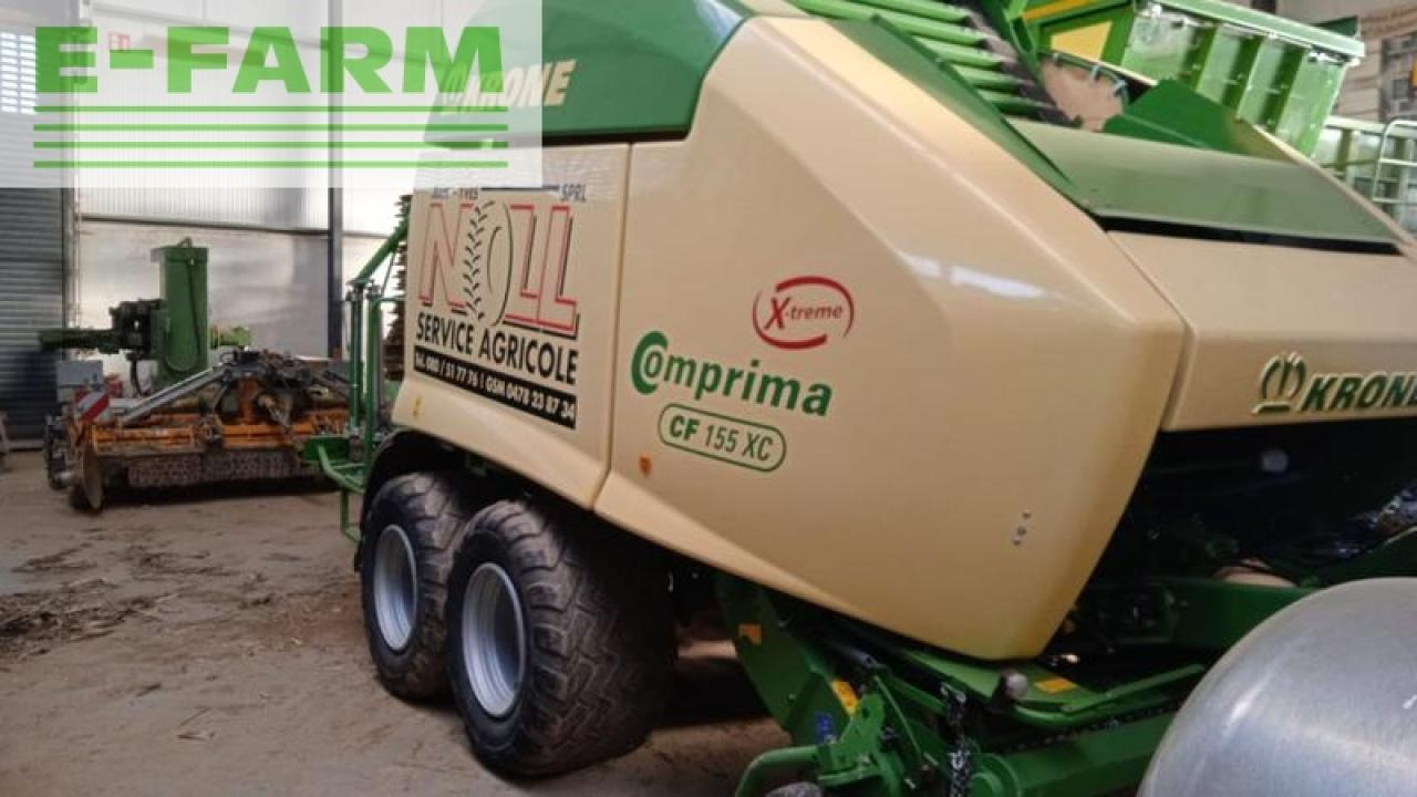 Krone cf 155xc comprima x-treme rollboden neu - Χορτοδετική μηχανή τετράγωνες μπάλες: φωτογραφία 1 Krone cf 155xc comprima x-treme rollboden neu - Χορτοδετική μηχανή τετράγωνες μπάλες: φωτογραφία 1