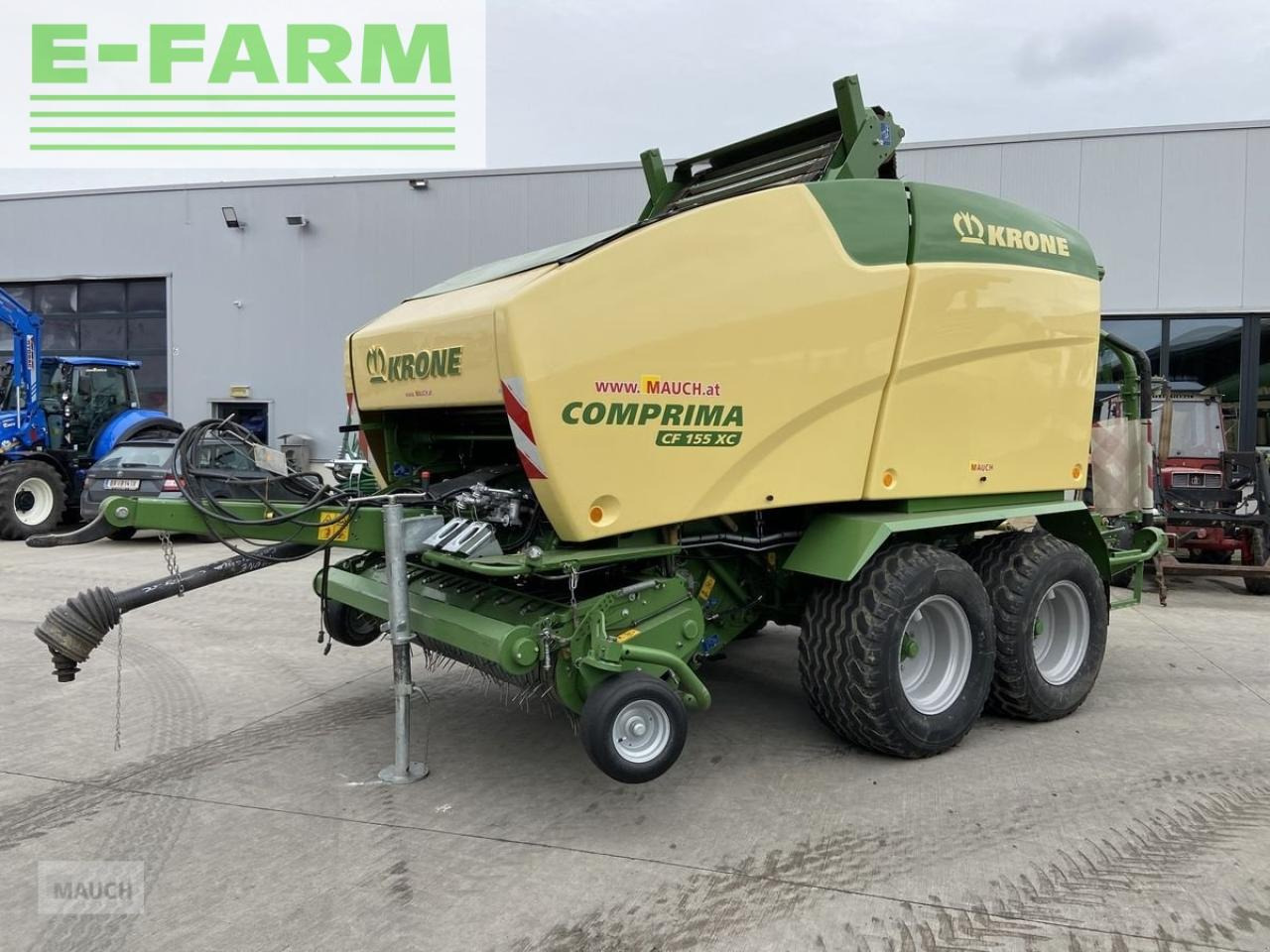 Krone cf155 xc - Χορτοδετική μηχανή τετράγωνες μπάλες: φωτογραφία 1 Krone cf155 xc - Χορτοδετική μηχανή τετράγωνες μπάλες: φωτογραφία 1