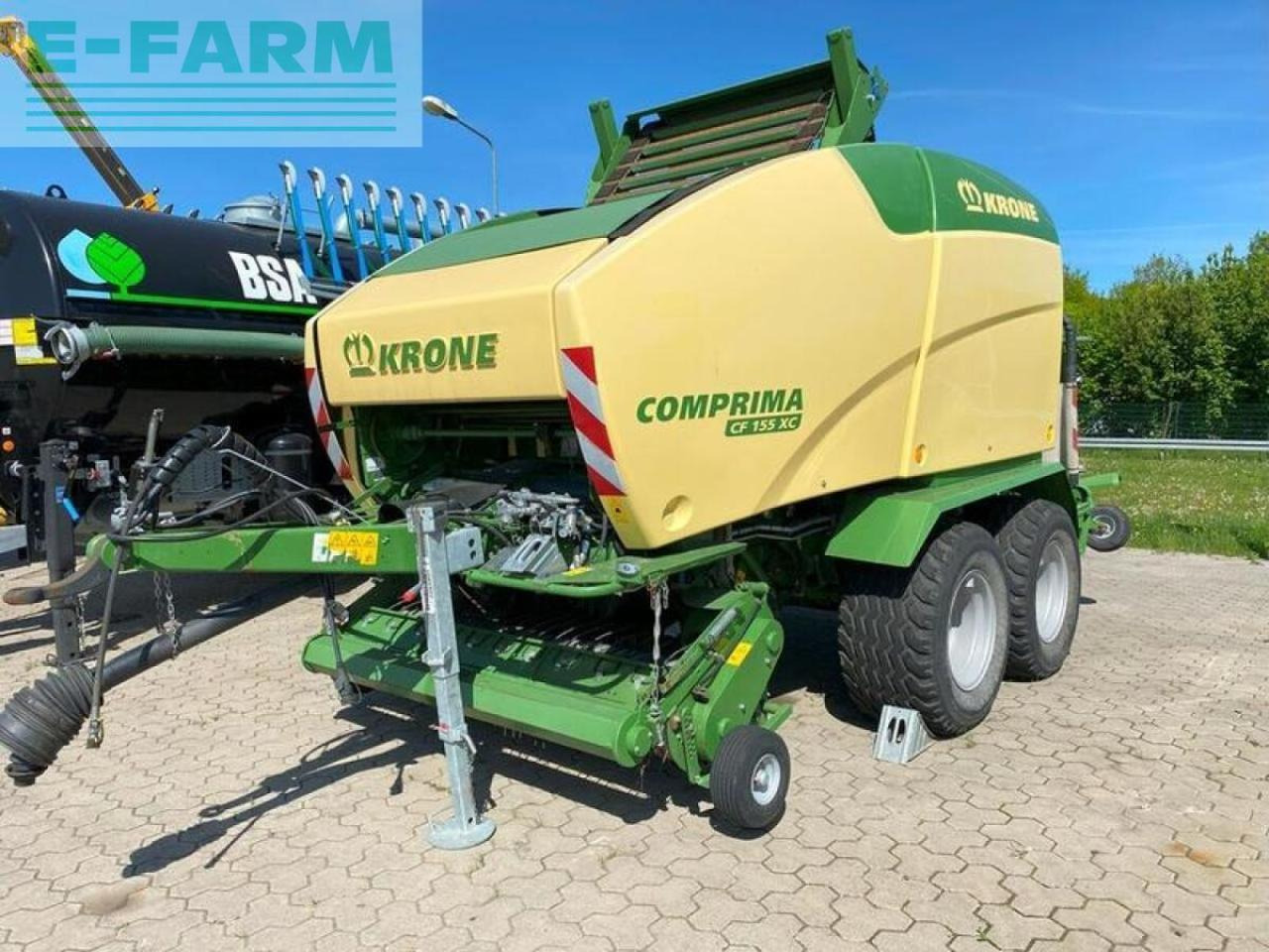 Krone comprima cf 155 presswickelkombi - Χορτοδετική μηχανή τετράγωνες μπάλες: φωτογραφία 2 Krone comprima cf 155 presswickelkombi - Χορτοδετική μηχανή τετράγωνες μπάλες: φωτογραφία 2