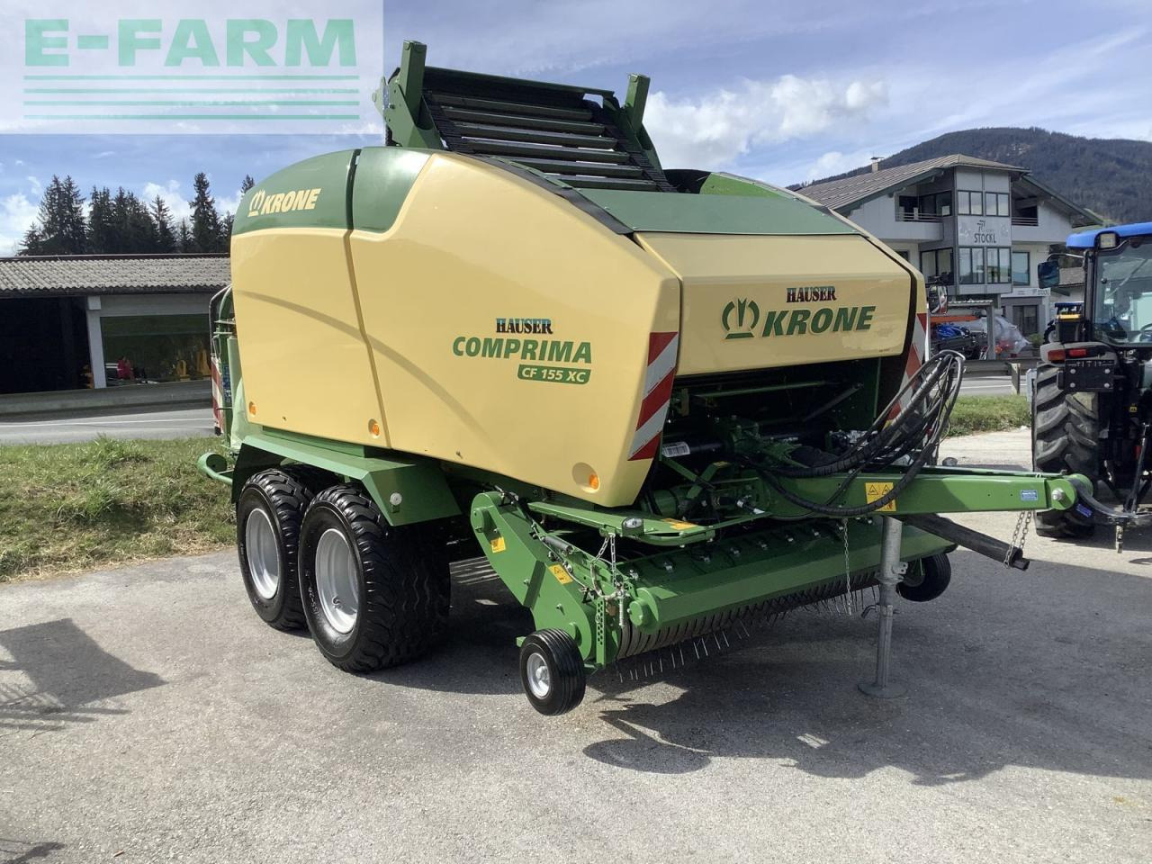 Krone comprima cf 155 xc - Χορτοδετική μηχανή τετράγωνες μπάλες: φωτογραφία 1 Krone comprima cf 155 xc - Χορτοδετική μηχανή τετράγωνες μπάλες: φωτογραφία 1
