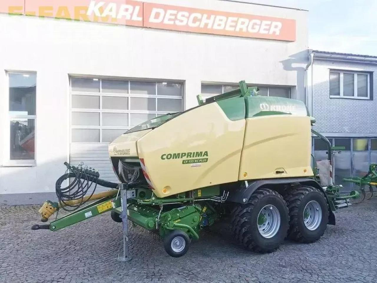 Krone comprima cf155 xc plus press-wickel-kombination - Χορτοδετική μηχανή τετράγωνες μπάλες: φωτογραφία 1 Krone comprima cf155 xc plus press-wickel-kombination - Χορτοδετική μηχανή τετράγωνες μπάλες: φωτογραφία 1