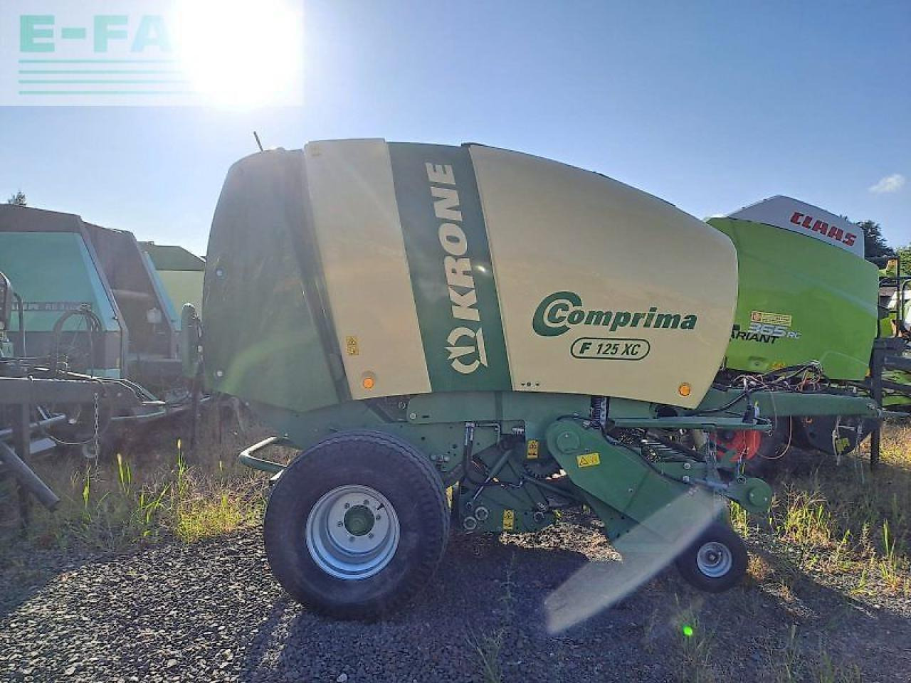Krone comprima f 125 xc - Χορτοδετική μηχανή τετράγωνες μπάλες: φωτογραφία 2 Krone comprima f 125 xc - Χορτοδετική μηχανή τετράγωνες μπάλες: φωτογραφία 2