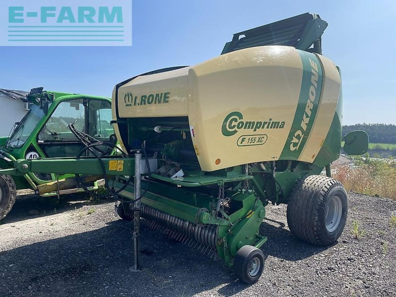 Krone comprima f 155 xc - Χορτοδετική μηχανή τετράγωνες μπάλες: φωτογραφία 1 Krone comprima f 155 xc - Χορτοδετική μηχανή τετράγωνες μπάλες: φωτογραφία 1