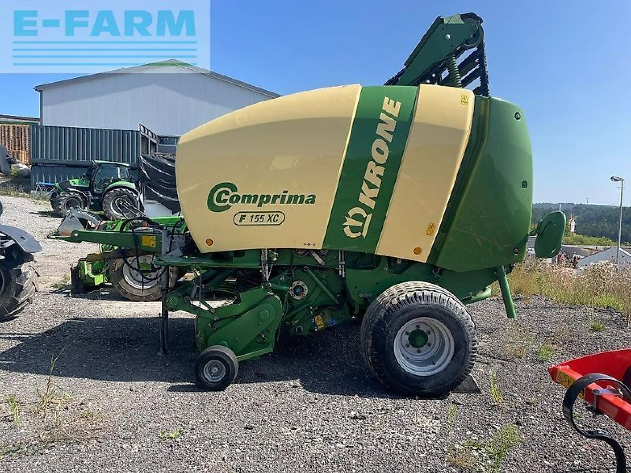 Krone comprima f 155 xc - Χορτοδετική μηχανή τετράγωνες μπάλες: φωτογραφία 2 Krone comprima f 155 xc - Χορτοδετική μηχανή τετράγωνες μπάλες: φωτογραφία 2