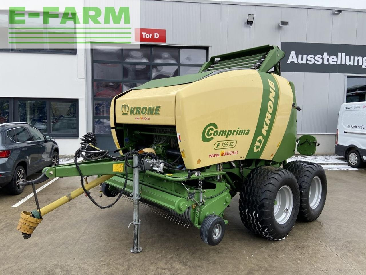 Krone comprima f155xc - Χορτοδετική μηχανή τετράγωνες μπάλες: φωτογραφία 1 Krone comprima f155xc - Χορτοδετική μηχανή τετράγωνες μπάλες: φωτογραφία 1
