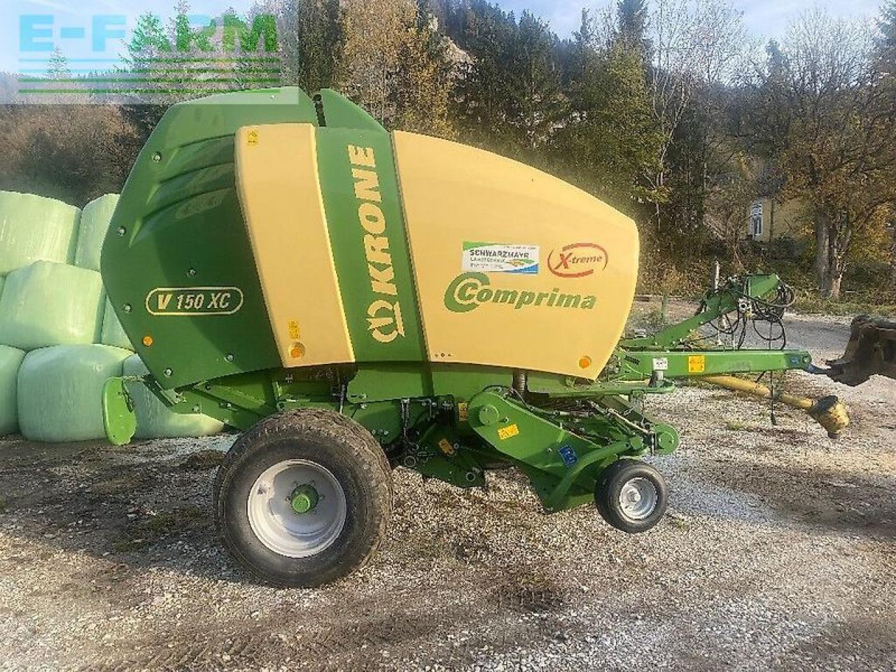 Krone comprima v 150 xc - Χορτοδετική μηχανή τετράγωνες μπάλες: φωτογραφία 2 Krone comprima v 150 xc - Χορτοδετική μηχανή τετράγωνες μπάλες: φωτογραφία 2