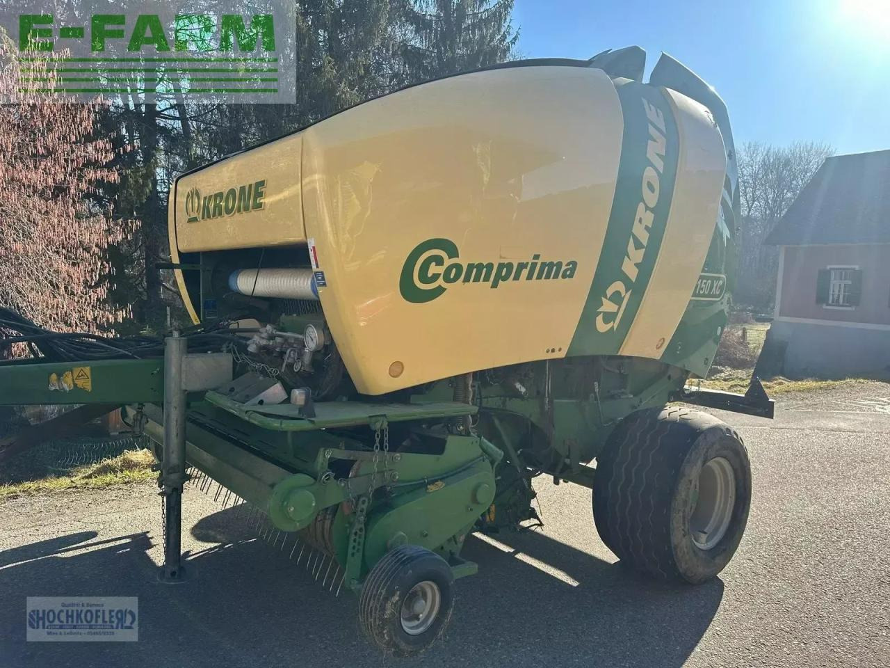 Krone comprima v 150 xc - Χορτοδετική μηχανή τετράγωνες μπάλες: φωτογραφία 1 Krone comprima v 150 xc - Χορτοδετική μηχανή τετράγωνες μπάλες: φωτογραφία 1