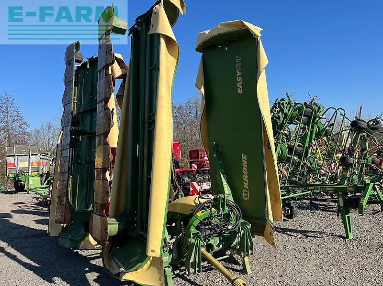 Krone ec b 870 - Χορτοκοπτικό: φωτογραφία 2 Krone ec b 870 - Χορτοκοπτικό: φωτογραφία 2