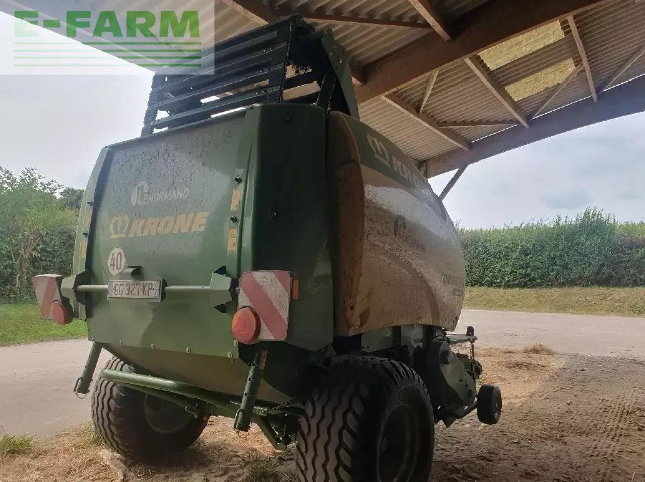 Krone f155xc - Χορτοδετική μηχανή τετράγωνες μπάλες: φωτογραφία 3 Krone f155xc - Χορτοδετική μηχανή τετράγωνες μπάλες: φωτογραφία 3