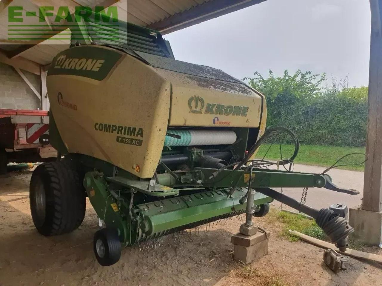 Krone f155xc - Χορτοδετική μηχανή τετράγωνες μπάλες: φωτογραφία 1 Krone f155xc - Χορτοδετική μηχανή τετράγωνες μπάλες: φωτογραφία 1
