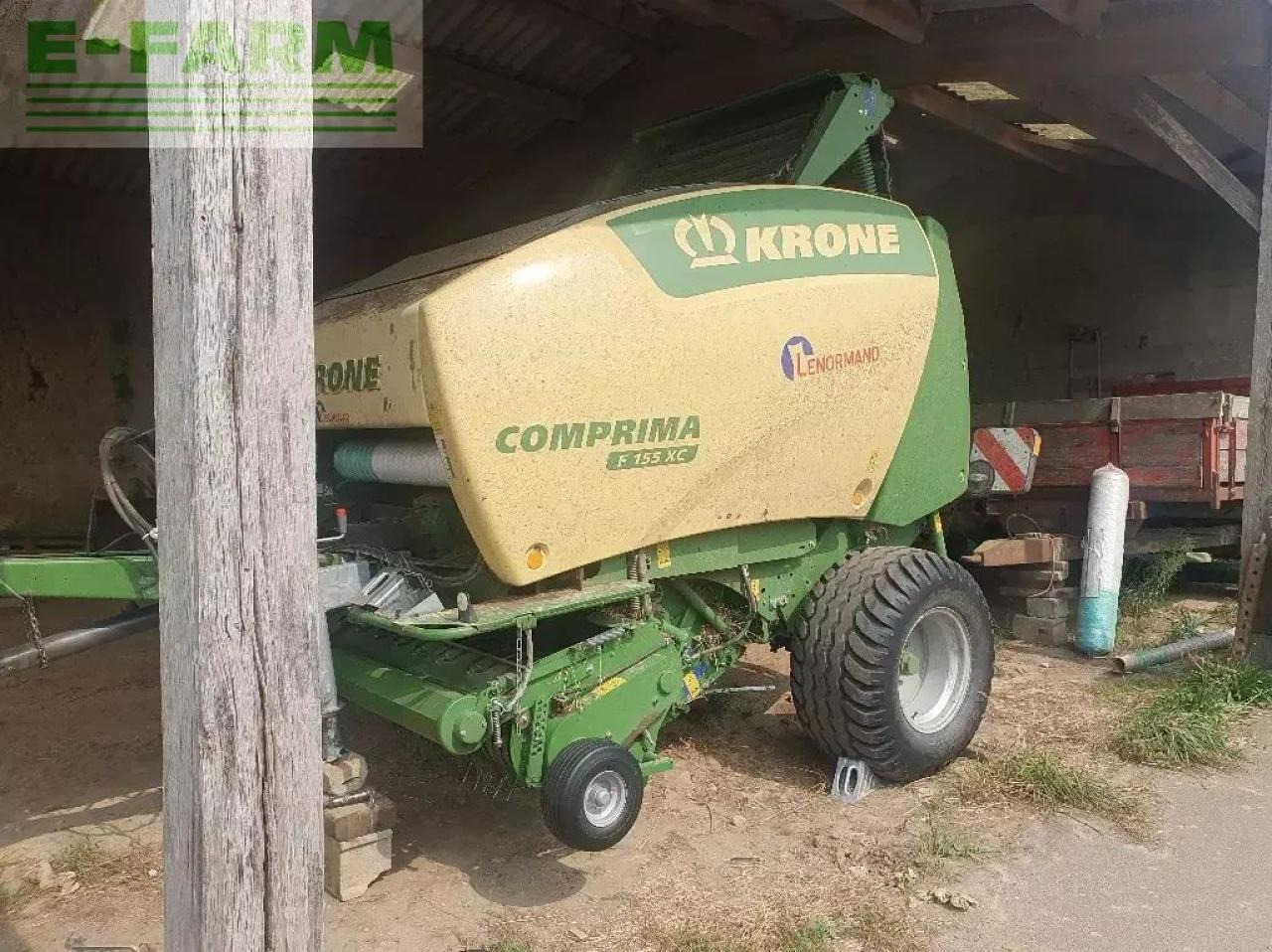 Krone f155xc - Χορτοδετική μηχανή τετράγωνες μπάλες: φωτογραφία 2 Krone f155xc - Χορτοδετική μηχανή τετράγωνες μπάλες: φωτογραφία 2