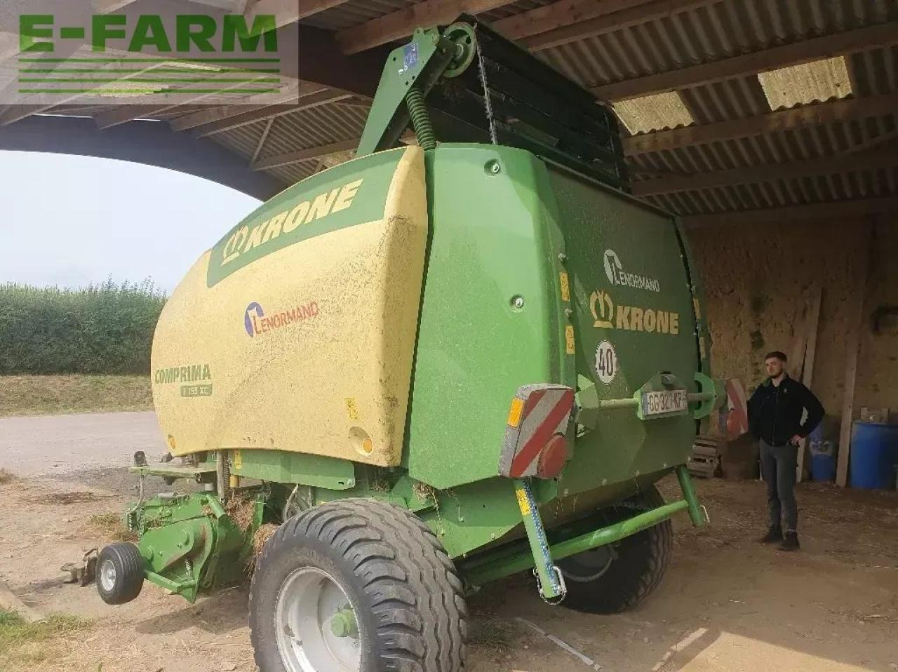 Krone f155xc - Χορτοδετική μηχανή τετράγωνες μπάλες: φωτογραφία 4 Krone f155xc - Χορτοδετική μηχανή τετράγωνες μπάλες: φωτογραφία 4