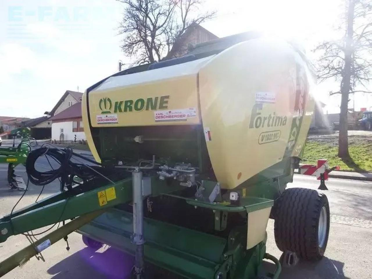 Krone fortima v 1800 mc rundballenpresse - Χορτοδετική μηχανή τετράγωνες μπάλες: φωτογραφία 1 Krone fortima v 1800 mc rundballenpresse - Χορτοδετική μηχανή τετράγωνες μπάλες: φωτογραφία 1