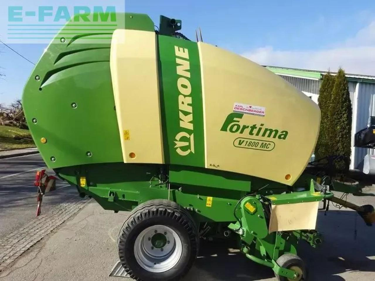 Krone fortima v 1800 mc rundballenpresse - Χορτοδετική μηχανή τετράγωνες μπάλες: φωτογραφία 4 Krone fortima v 1800 mc rundballenpresse - Χορτοδετική μηχανή τετράγωνες μπάλες: φωτογραφία 4