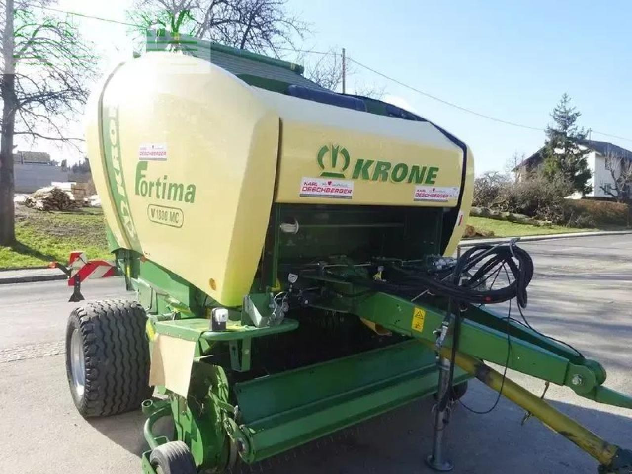 Krone fortima v 1800 mc rundballenpresse - Χορτοδετική μηχανή τετράγωνες μπάλες: φωτογραφία 3 Krone fortima v 1800 mc rundballenpresse - Χορτοδετική μηχανή τετράγωνες μπάλες: φωτογραφία 3