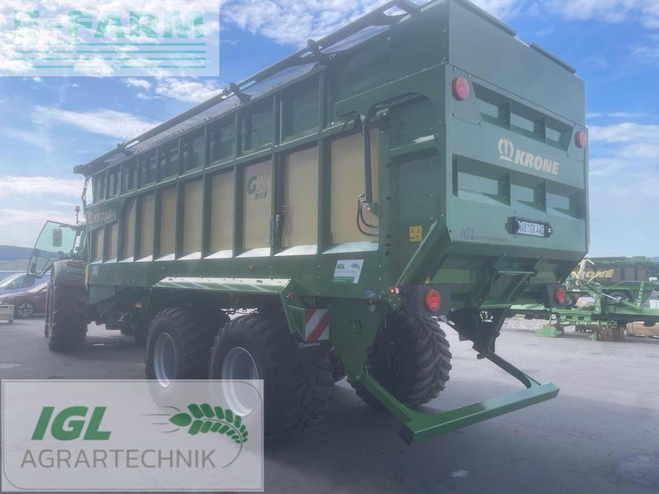 Krone gx 440 (tt801-20) - Ανατρεπόμενη ρυμούλκα για τρακτέρ: φωτογραφία 2 Krone gx 440 (tt801-20) - Ανατρεπόμενη ρυμούλκα για τρακτέρ: φωτογραφία 2