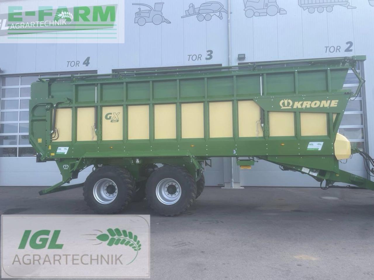 Krone gx 440 (tt801-20) - Ανατρεπόμενη ρυμούλκα για τρακτέρ: φωτογραφία 4 Krone gx 440 (tt801-20) - Ανατρεπόμενη ρυμούλκα για τρακτέρ: φωτογραφία 4