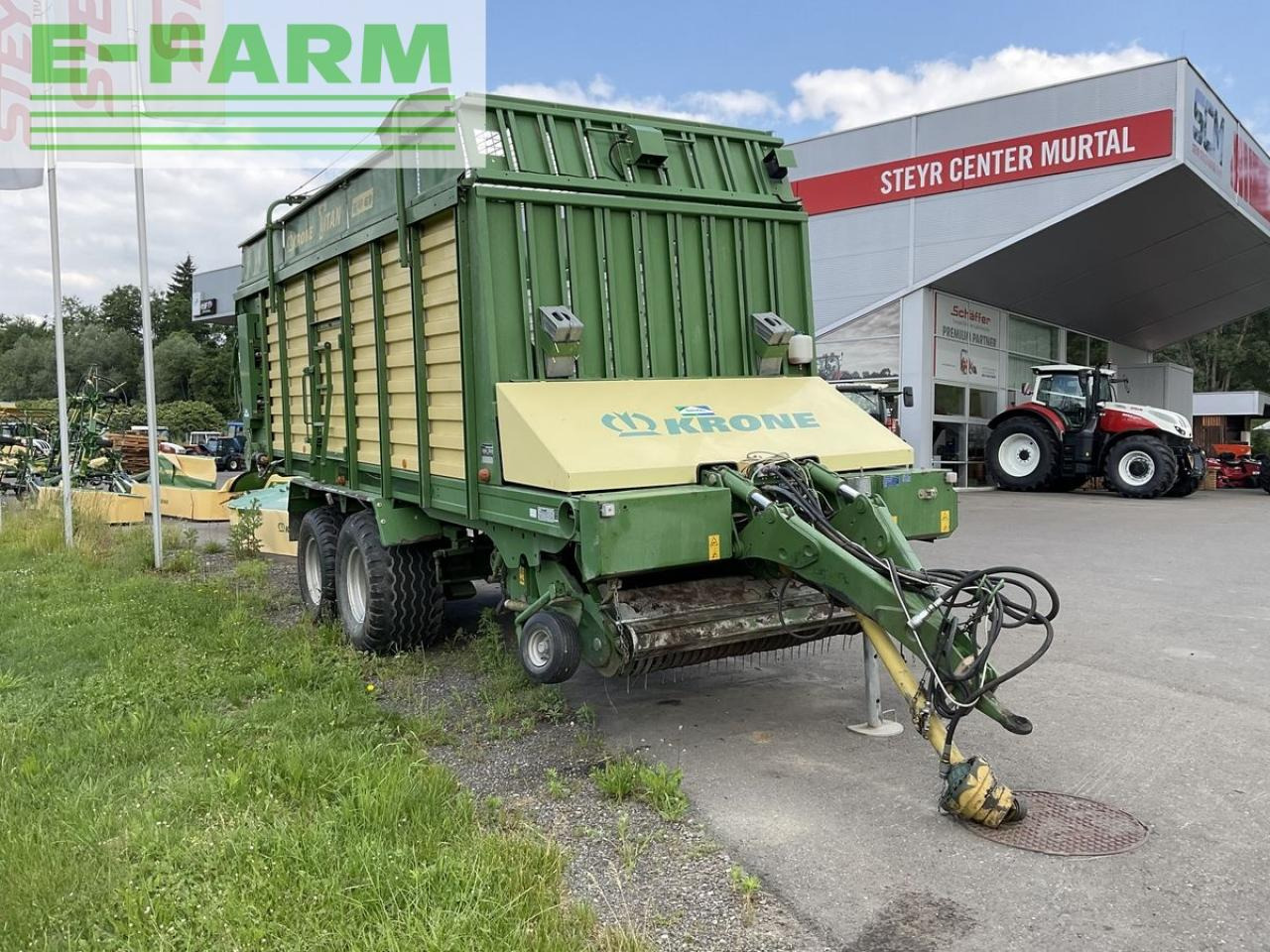 Krone krone ladewagen titan r 48/gd - Ανατρεπόμενη ρυμούλκα για τρακτέρ: φωτογραφία 2 Krone krone ladewagen titan r 48/gd - Ανατρεπόμενη ρυμούλκα για τρακτέρ: φωτογραφία 2