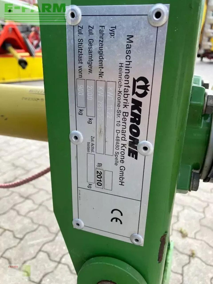 Χορτοσυλλέκτης Krone kwt 11.22: φωτογραφία 6
