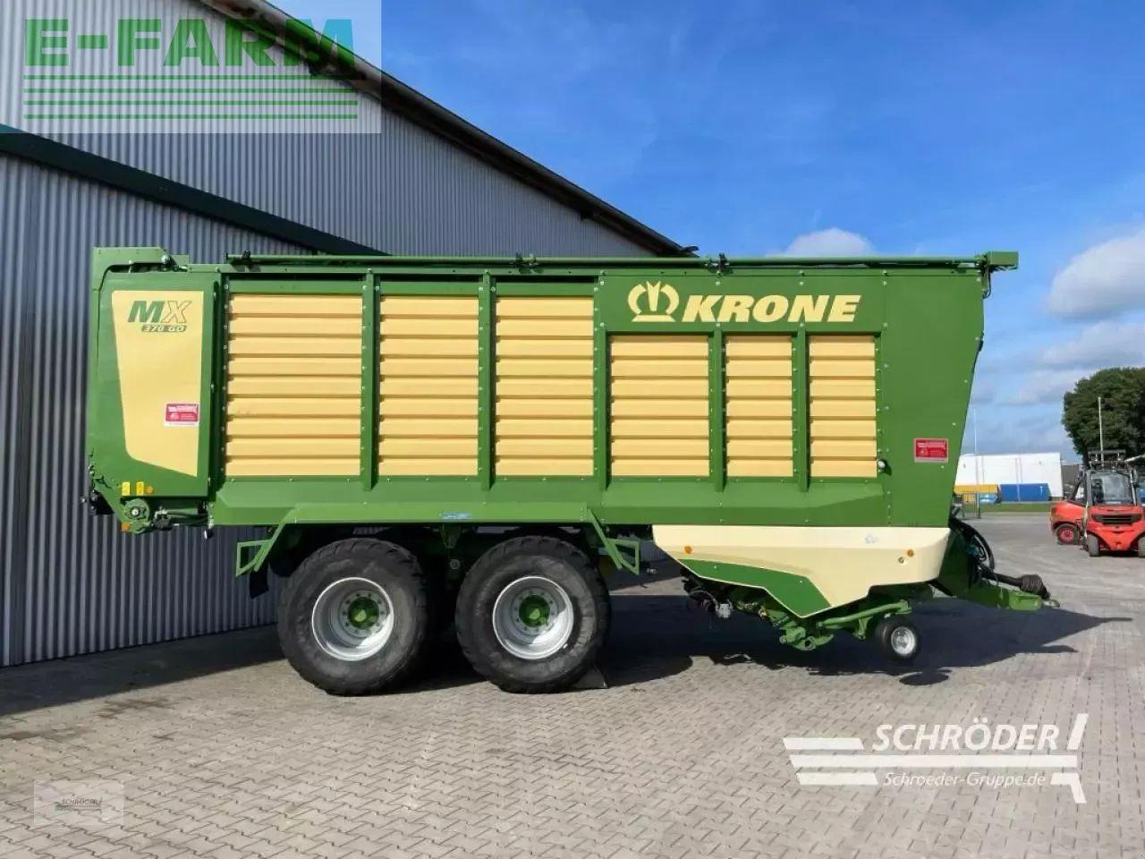 Krone mx 370 gd - Βαγόνι ενσίρωσης: φωτογραφία 5 Krone mx 370 gd - Βαγόνι ενσίρωσης: φωτογραφία 5