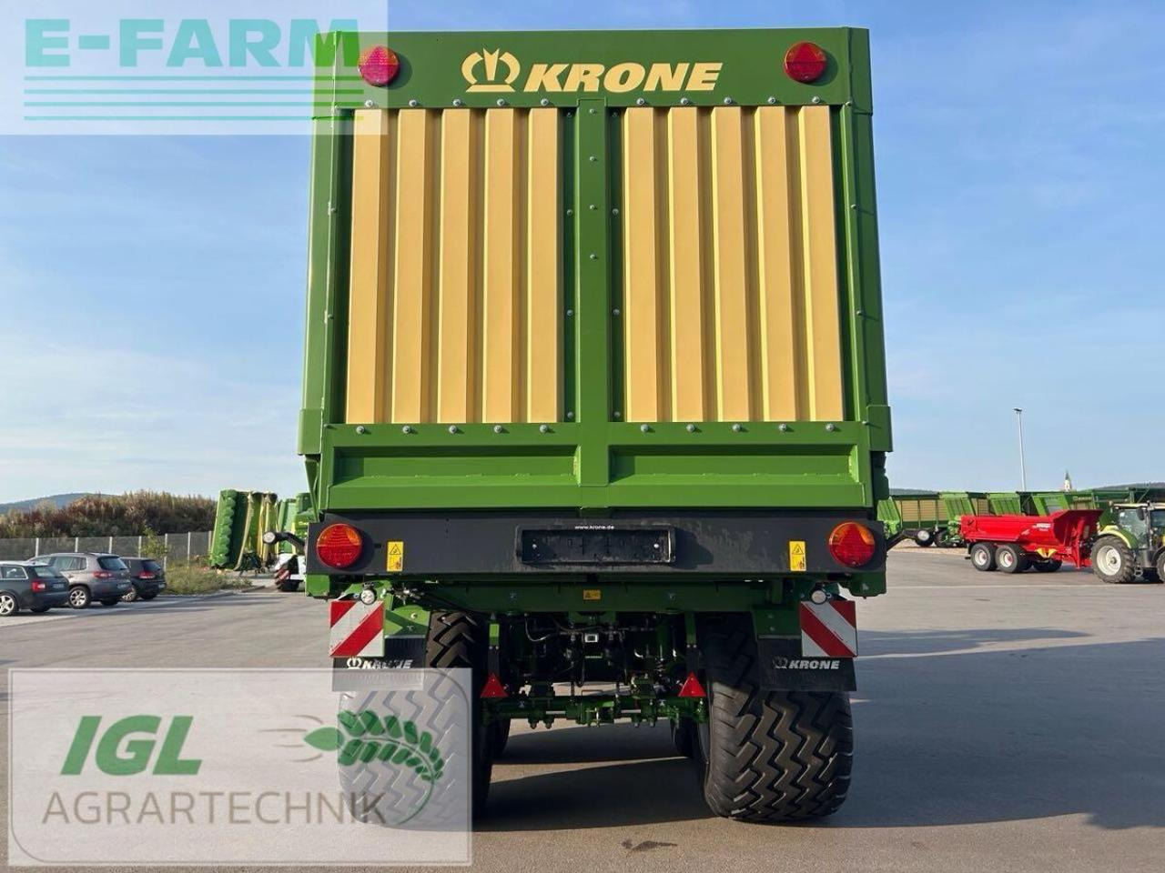 Krone mx 370 gl - Ανατρεπόμενη ρυμούλκα για τρακτέρ: φωτογραφία 2 Krone mx 370 gl - Ανατρεπόμενη ρυμούλκα για τρακτέρ: φωτογραφία 2