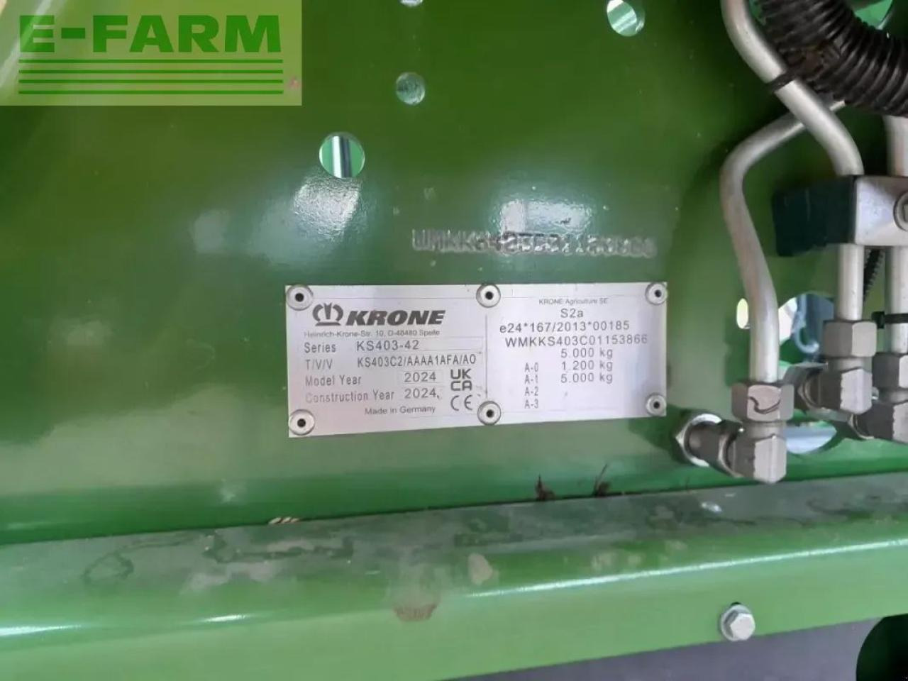 Krone swadro tc 1370 - Χορτοσυλλέκτης: φωτογραφία 5 Krone swadro tc 1370 - Χορτοσυλλέκτης: φωτογραφία 5