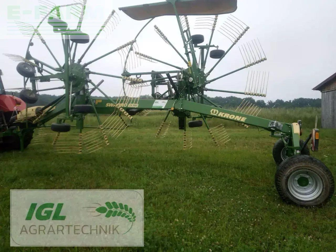 Krone swadro ts 740 - Χορτοσυλλέκτης: φωτογραφία 1 Krone swadro ts 740 - Χορτοσυλλέκτης: φωτογραφία 1