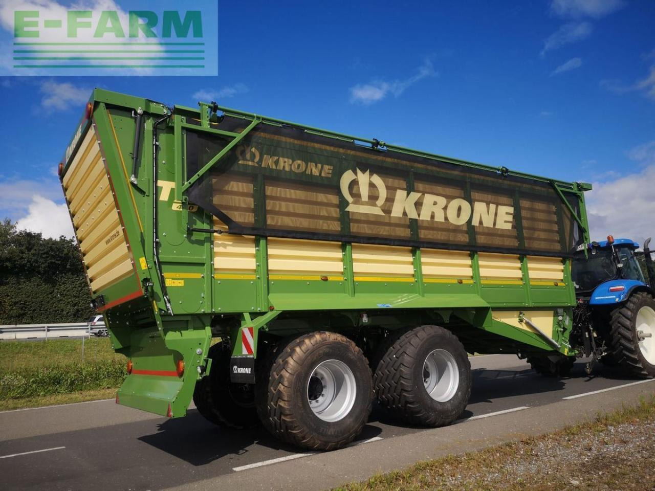 Krone tx 460 - Ανατρεπόμενη ρυμούλκα για τρακτέρ: φωτογραφία 2 Krone tx 460 - Ανατρεπόμενη ρυμούλκα για τρακτέρ: φωτογραφία 2