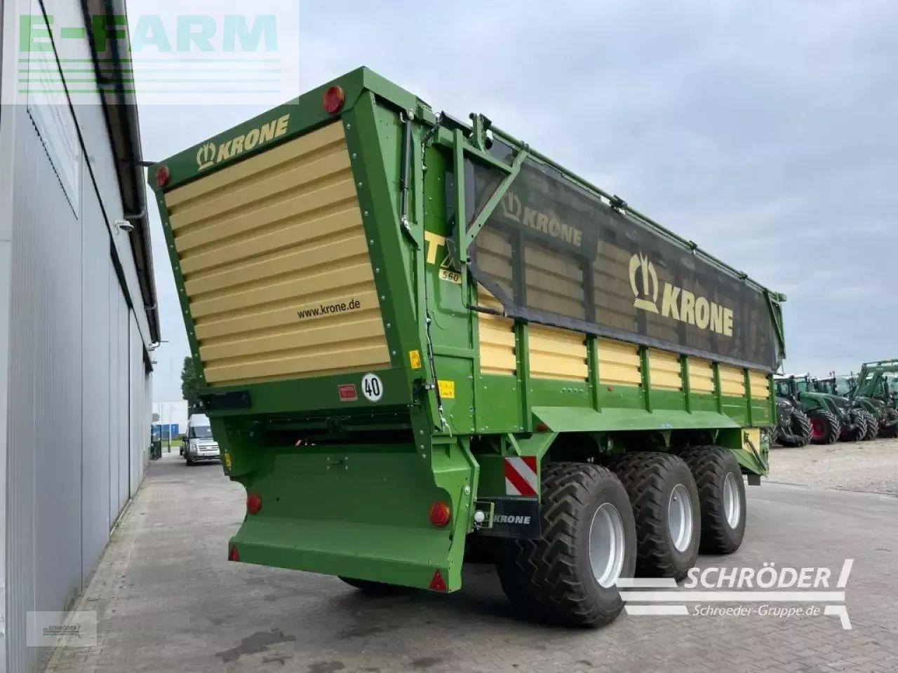 Krone tx 560 | waage + laderaumabdeckung - Ανατρεπόμενη ρυμούλκα για τρακτέρ: φωτογραφία 3 Krone tx 560 | waage + laderaumabdeckung - Ανατρεπόμενη ρυμούλκα για τρακτέρ: φωτογραφία 3