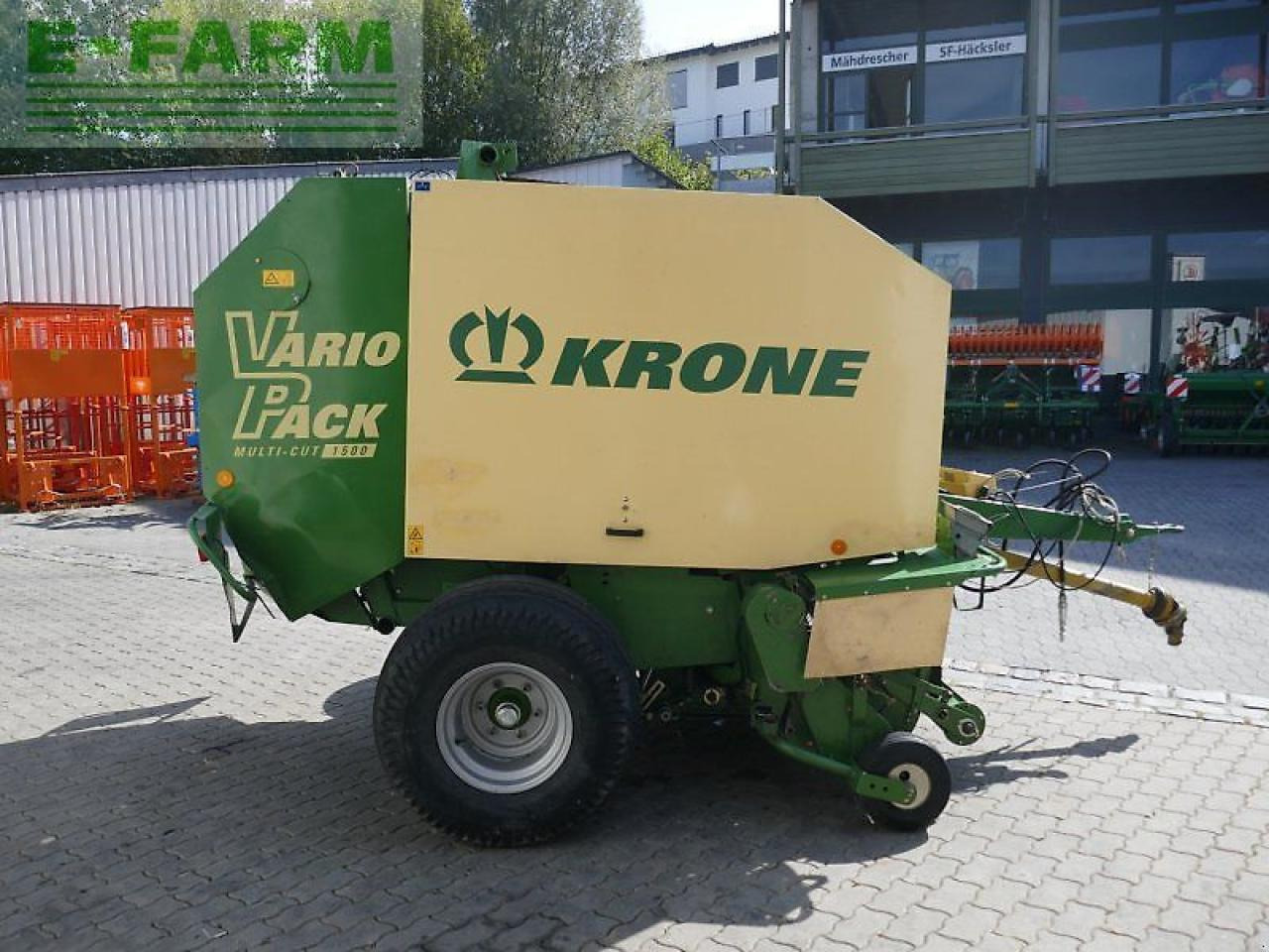 Krone vario pack multi-cut 1500 - Χορτοδετική μηχανή τετράγωνες μπάλες: φωτογραφία 3 Krone vario pack multi-cut 1500 - Χορτοδετική μηχανή τετράγωνες μπάλες: φωτογραφία 3