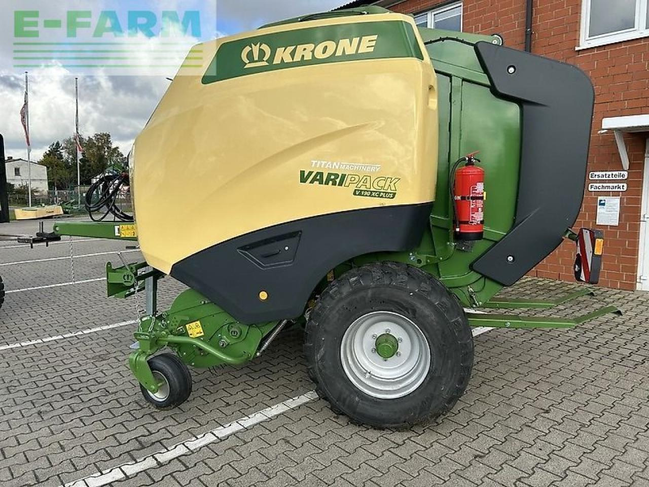 Krone varipack v 190 xc plus - Χορτοδετική μηχανή τετράγωνες μπάλες: φωτογραφία 4 Krone varipack v 190 xc plus - Χορτοδετική μηχανή τετράγωνες μπάλες: φωτογραφία 4