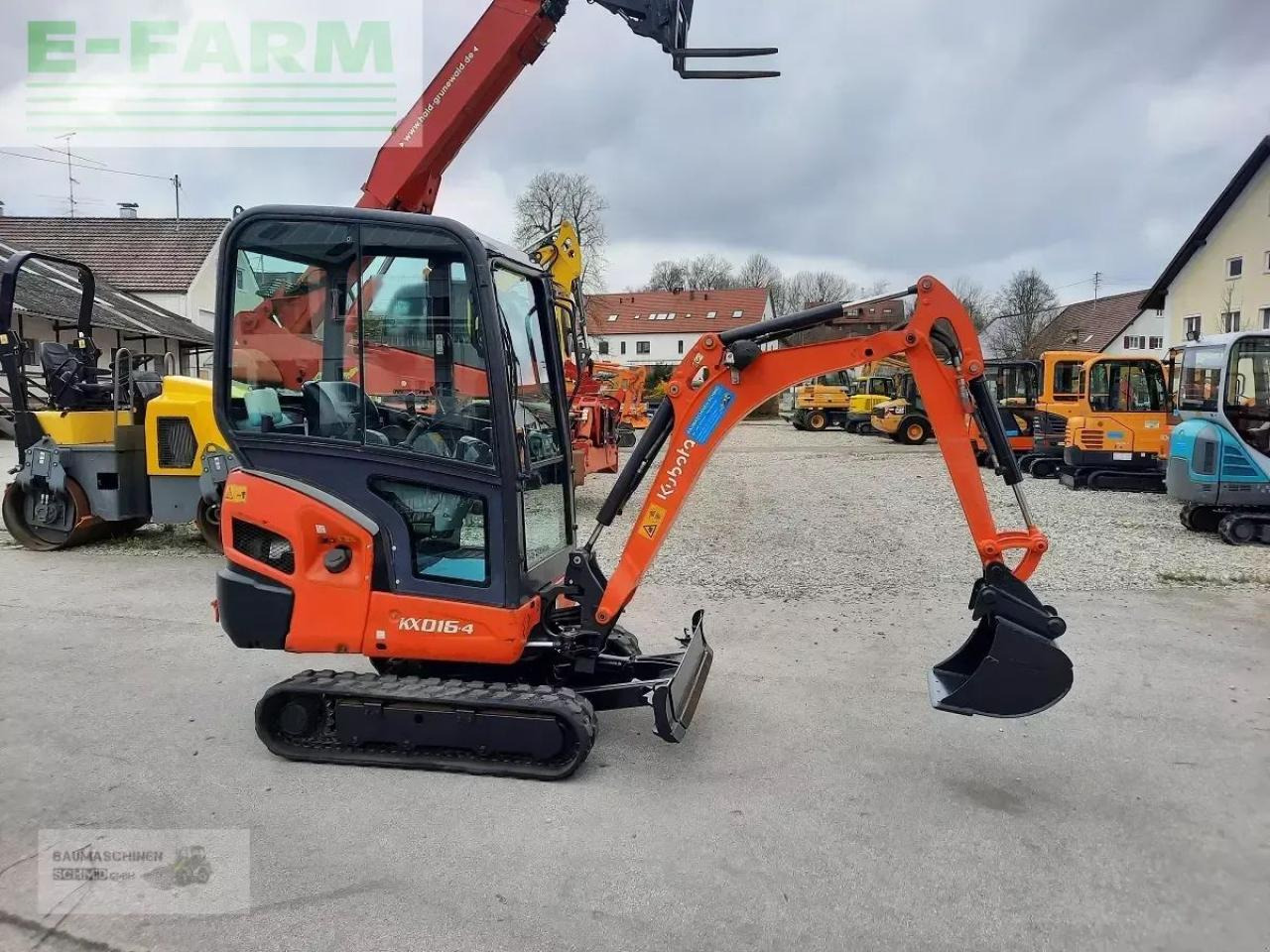 Kubota kx 016-4 - Μίνι εκσκαφέας: φωτογραφία 3 Kubota kx 016-4 - Μίνι εκσκαφέας: φωτογραφία 3